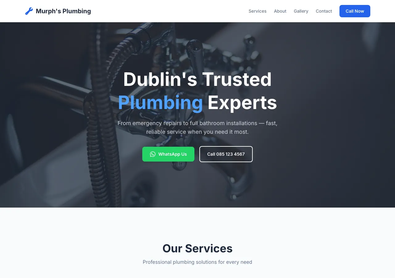Murph's Plumbing screenshot