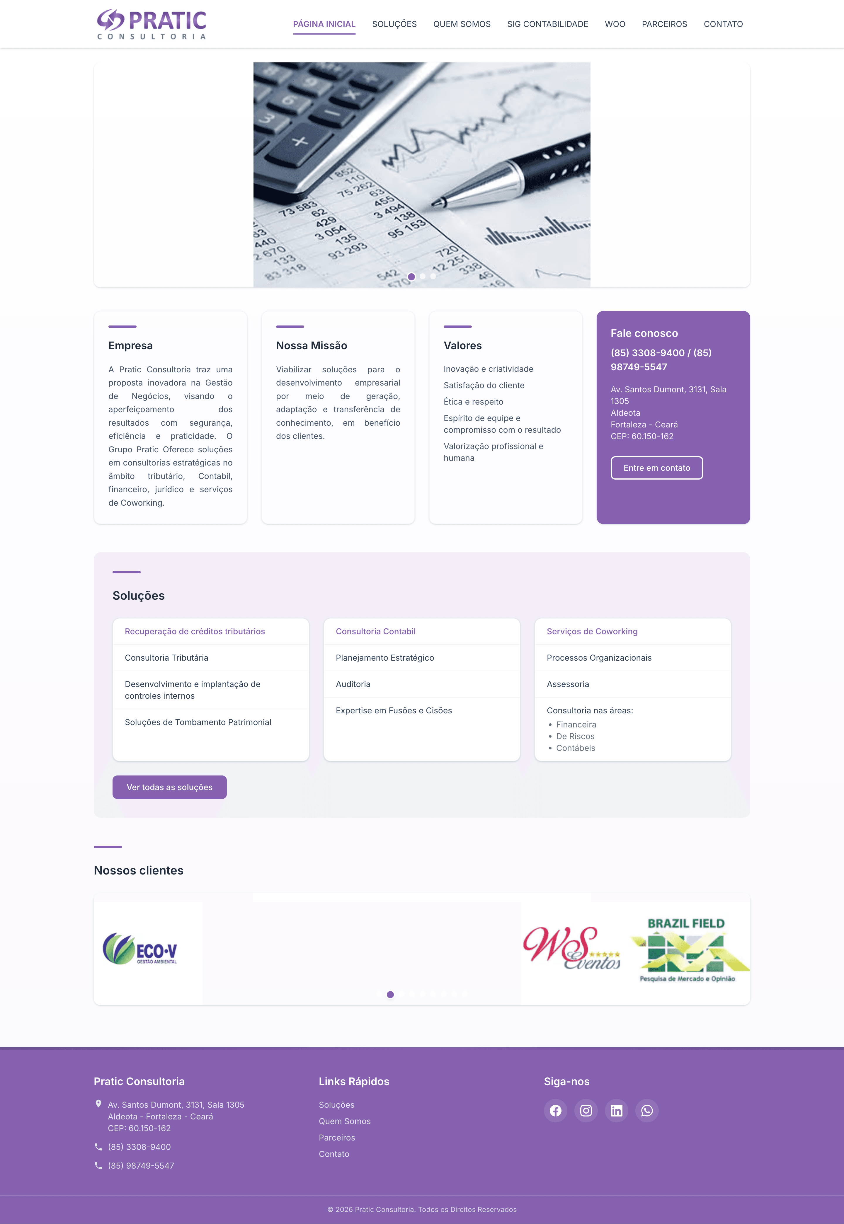 Pratic Consultoria screenshot